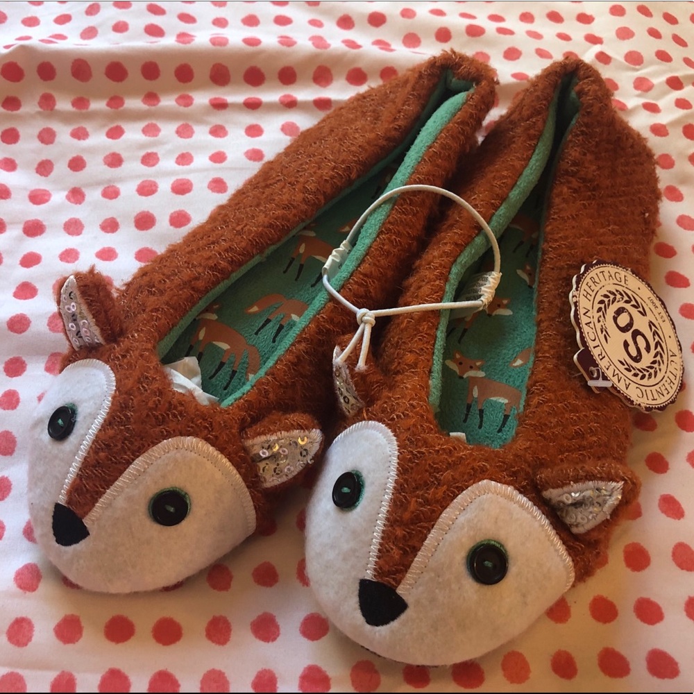 Fox Slippers 🦊